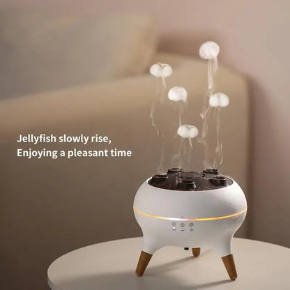 Jellyfish Humidifier Led Night Light Diffuser