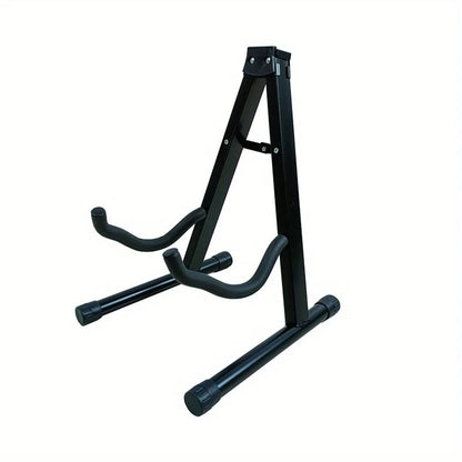 Foldable Metal Guitar Stand For Acoustic And Electric Guitars
