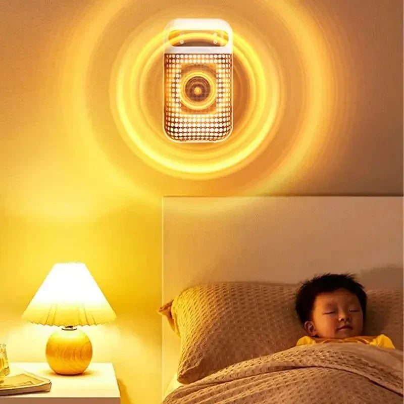 Portable Wall Outlet Heater With Remote Control