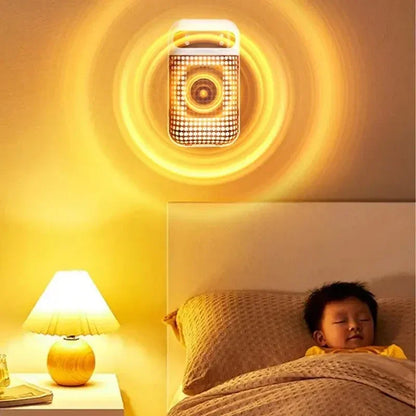 Portable Wall Outlet Heater With Remote Control