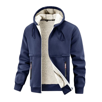 Men'S Autumn Winter Lamb Fleece Jacket
