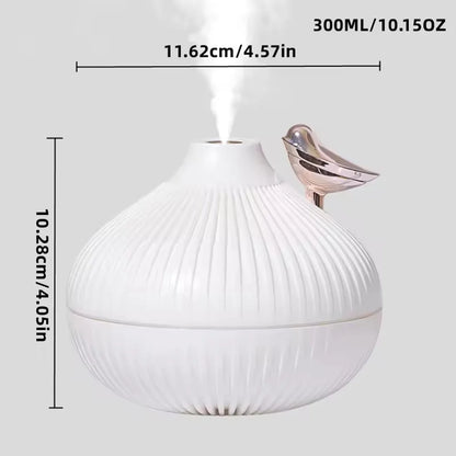 300Ml Mini Usb Humidifier With Night Light