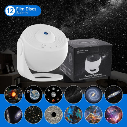 Galaxy Night Light Projector For Kids’ Room Decor