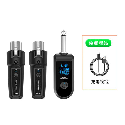 Wireless Microphone System Xlr Adapter For Audio Devices