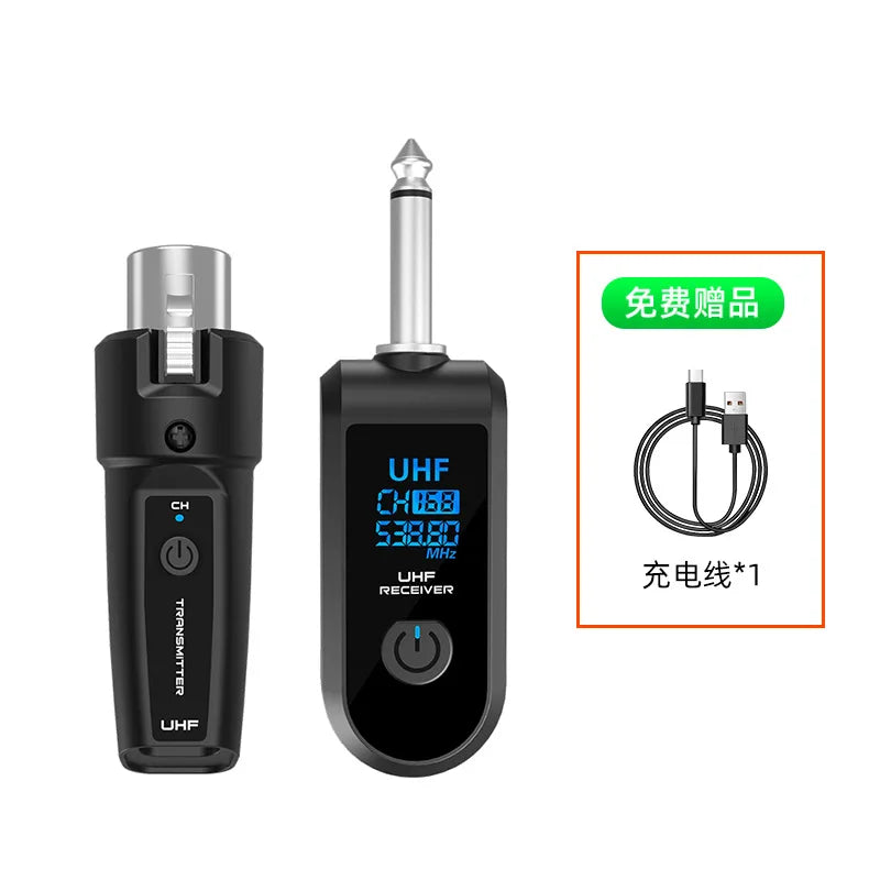 Wireless Microphone System Xlr Adapter For Audio Devices