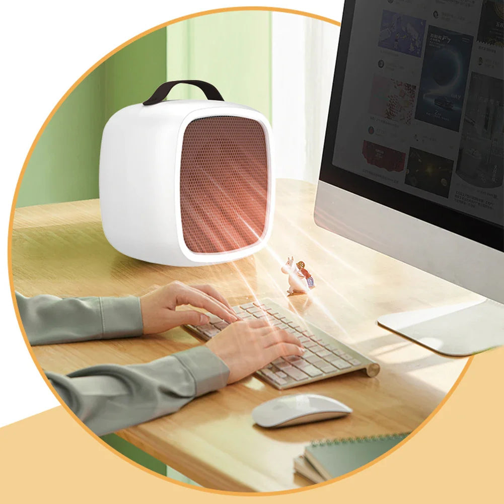Mini Desktop Heater With Fast Ceramic Heating