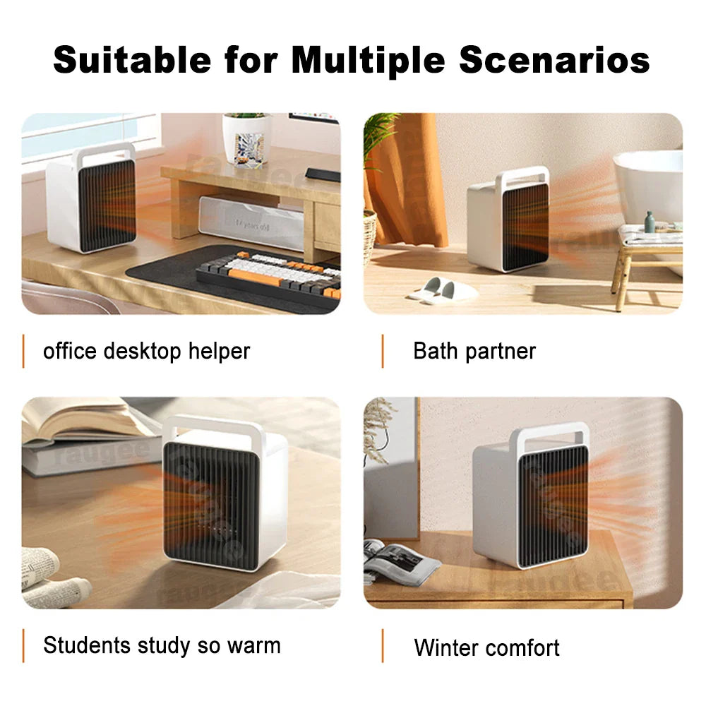 Portable Mini Electric Heater With Ptc Technology