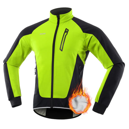 Men'S Waterproof Thermal Cycling Jacket