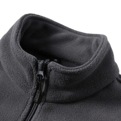 Men'S Fleece Windproof Jacket For Winter Hiking