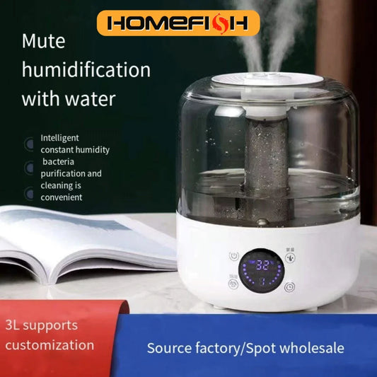 Large Capacity Silent Air Humidifier With Timer