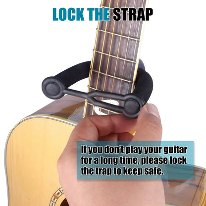 Folding Adjustable Guitar Stand For Multiple Instruments