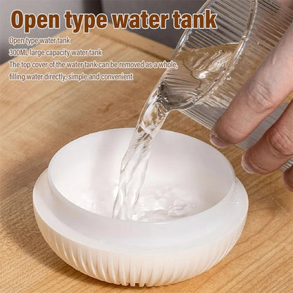 300Ml Mini Usb Humidifier With Night Light