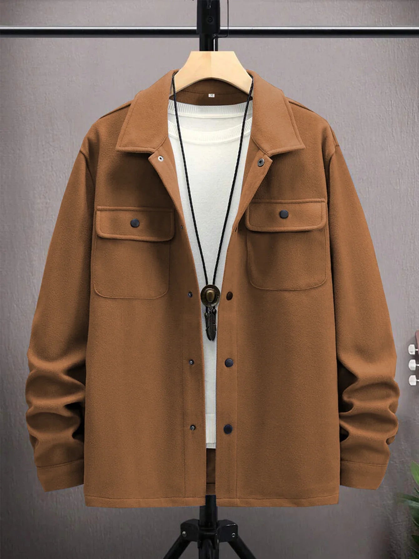 Men'S Wool Blend Jacket For All Seasons