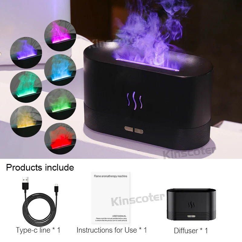 Ultrasonic Aroma Diffuser Cool Mist Humidifier Lamp