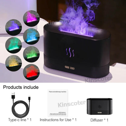 Ultrasonic Aroma Diffuser Cool Mist Humidifier Lamp