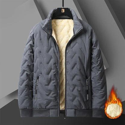 Men'S Plus Size Windproof Winter Jacket