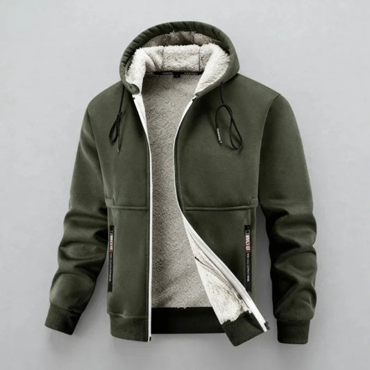 Men'S Autumn Winter Lamb Fleece Jacket
