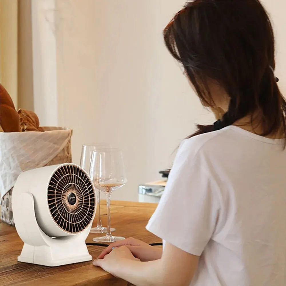 Portable Low Noise Fast Heating Fan Heater