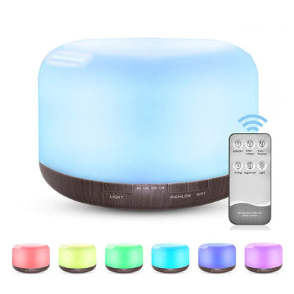 Usb Aroma Diffuser & Humidifier With Remote Control