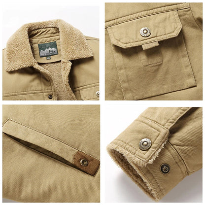 Men'S Fleece Warm Winter Casual Jacket