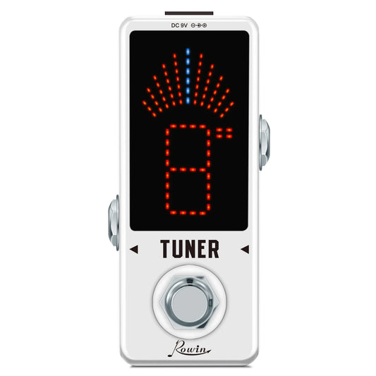Mini Chromatic Tuner Pedal For Electric Guitar & Bass