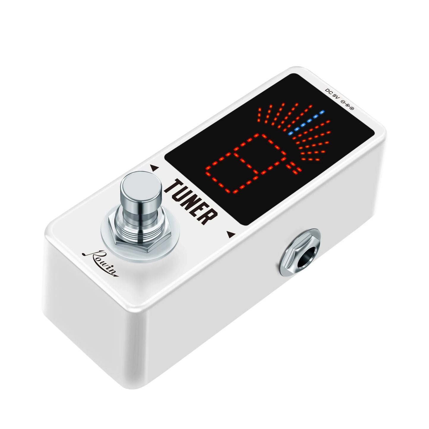 Mini Chromatic Tuner Pedal For Electric Guitar & Bass