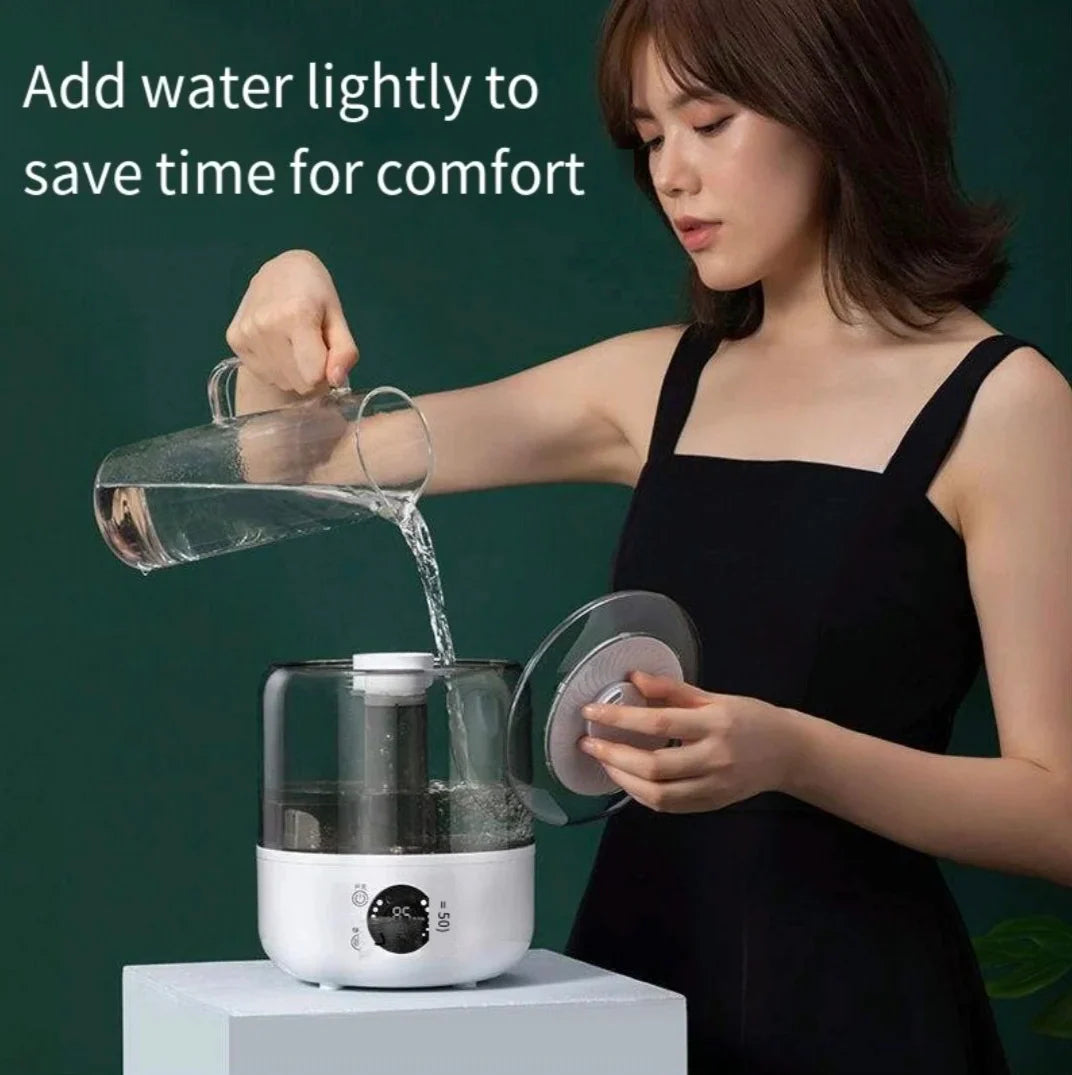 Large Capacity Silent Air Humidifier With Timer