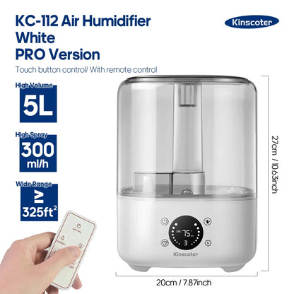 3L Air Humidifier With Remote And Timer Control