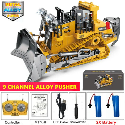 Remote Control Excavator Dump Truck Toy For Kids
