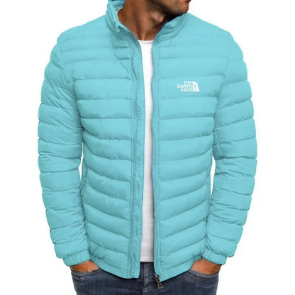 Men'S Autumn Winter Stand Collar Slim Jacket