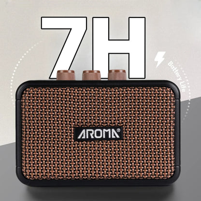 5W Guitar Amplifier Dual Speakers Wireless Rechargeable
