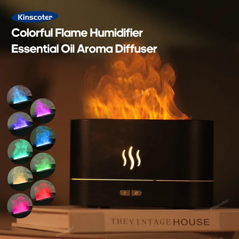 Ultrasonic Aroma Diffuser Cool Mist Humidifier Lamp