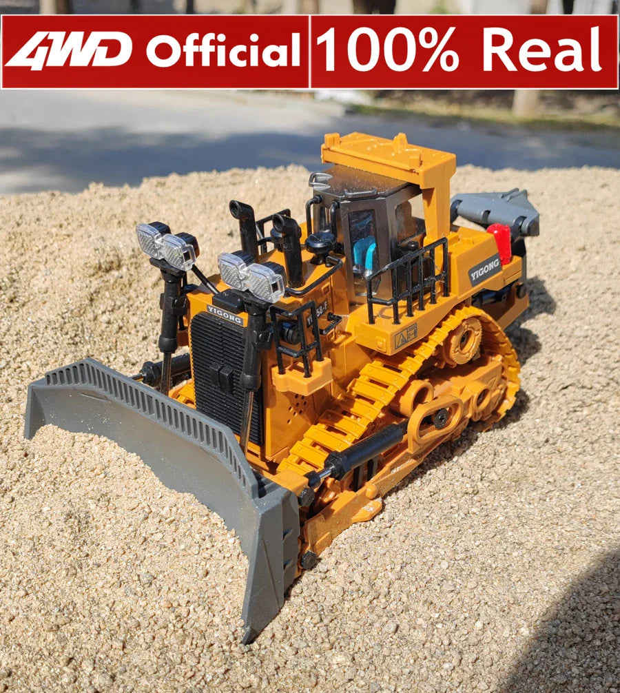 Remote Control Excavator Dump Truck Toy For Kids