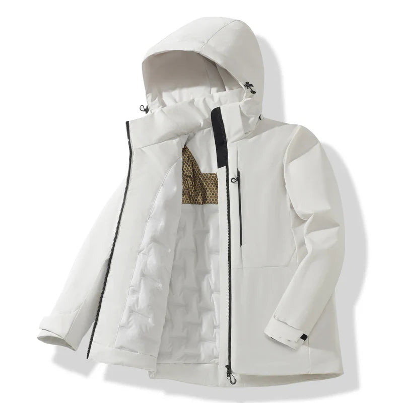 Waterproof Unisex Winter Thermal Windproof Fleece Jacket
