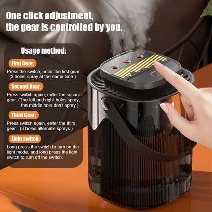 Large Capacity 3L Air Humidifier With Usb And Light
