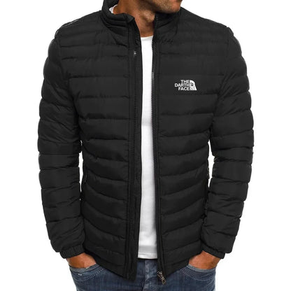 Men'S Autumn Winter Stand Collar Slim Jacket