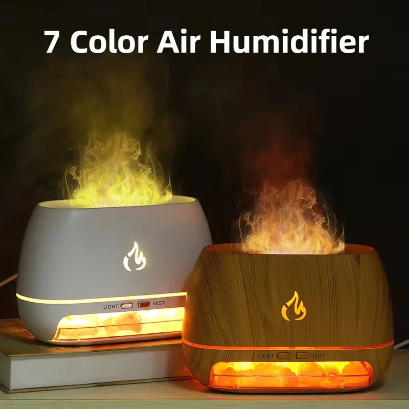 Himalayan Salt Night Light Aroma Humidifier