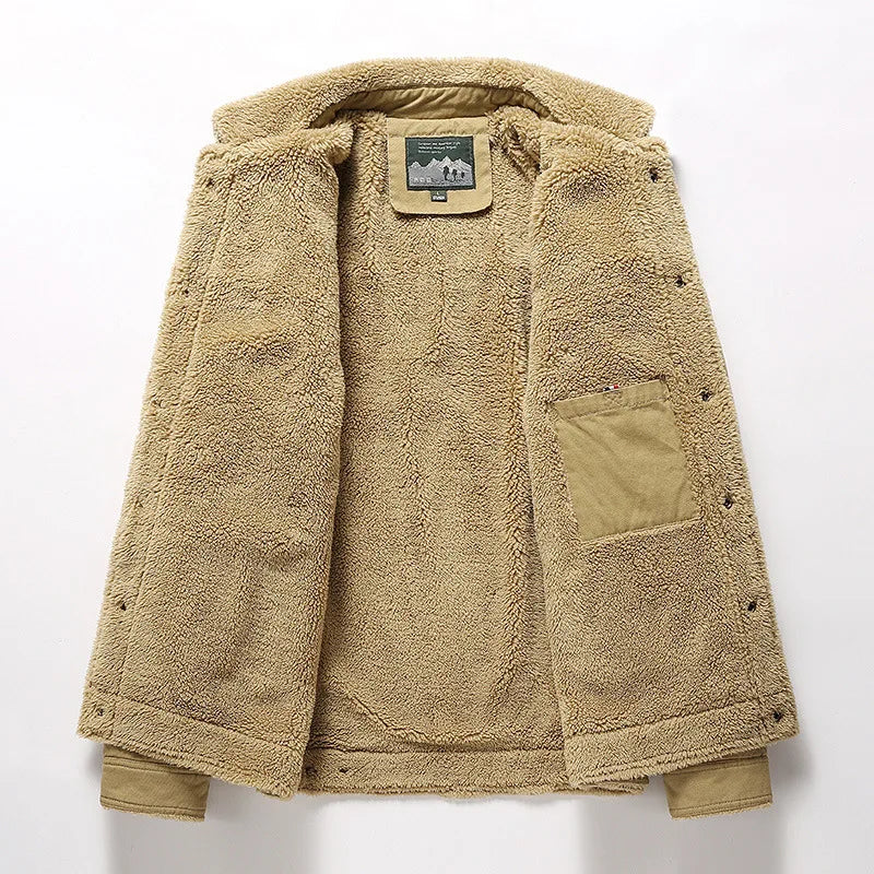 Men'S Fleece Warm Winter Casual Jacket