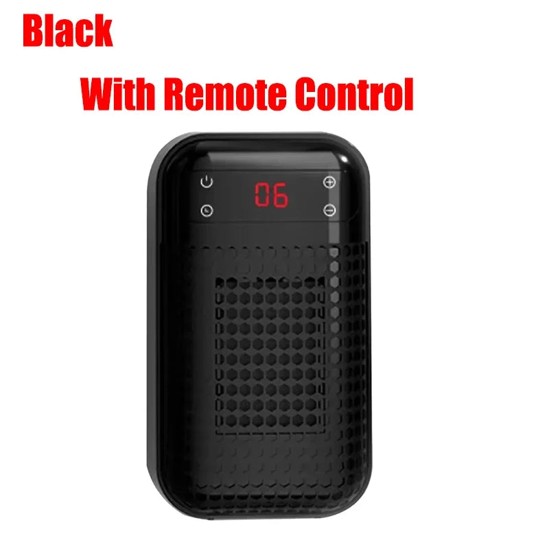 Portable Wall Outlet Heater With Remote Control