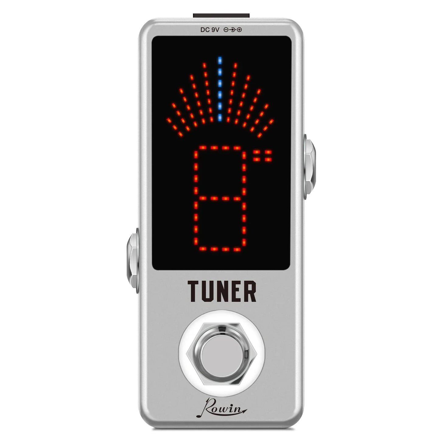 Mini Chromatic Tuner Pedal For Electric Guitar & Bass