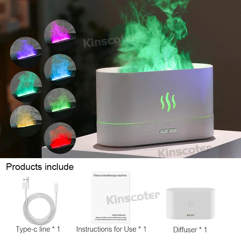 Ultrasonic Aroma Diffuser Cool Mist Humidifier Lamp