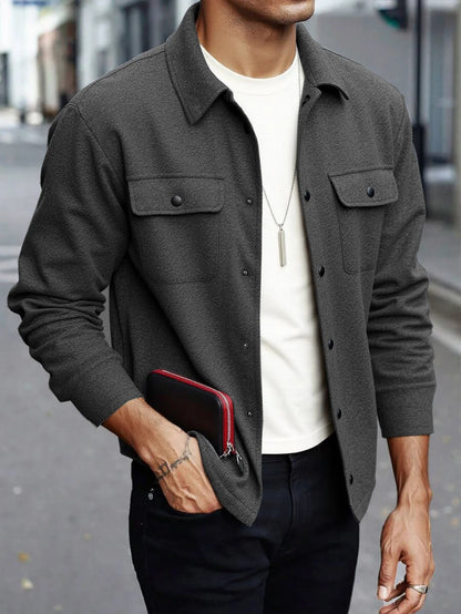 Men'S Wool Blend Jacket For All Seasons