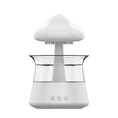 Ultrasonic Aromatherapy Humidifier With Night Light & Rain Sounds