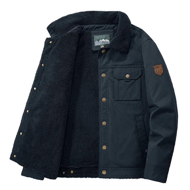 Men'S Fleece Warm Winter Casual Jacket