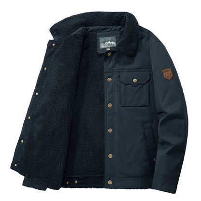 Men'S Fleece Warm Winter Casual Jacket