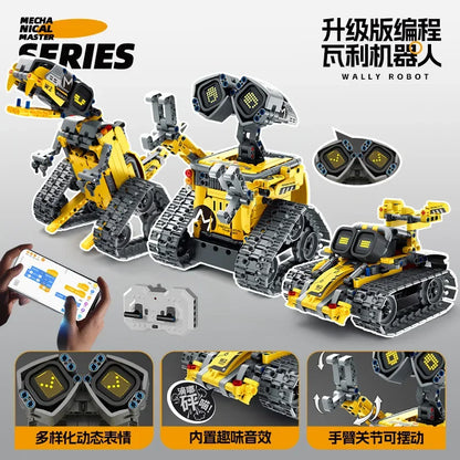Remote Control 3-In-1 Rc Robot Building Blocks
