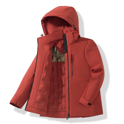 Waterproof Unisex Winter Thermal Windproof Fleece Jacket