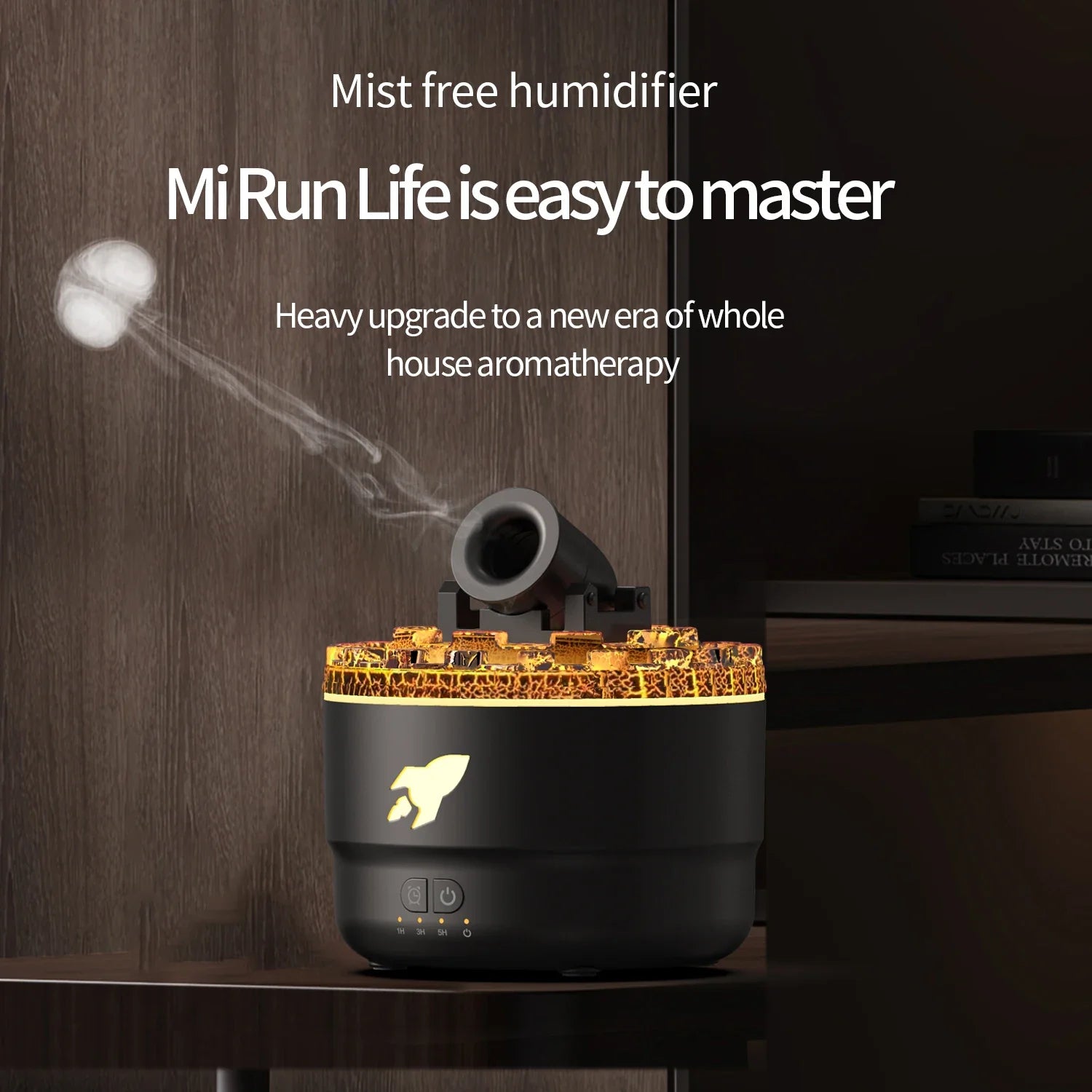 Volcanic Crack Air Humidifier Aroma Diffuser