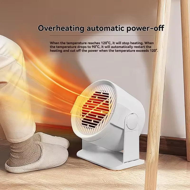 Compact Desktop Heater With Quick Heating Protection