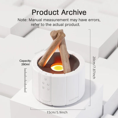 Simulated Flame Ultrasonic Aroma Diffuser Mist Maker